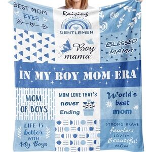 50 by 60 boy mama Blanket Christmas gift